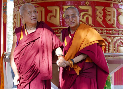 Lama Zopa Rinpoche at Root Institute
